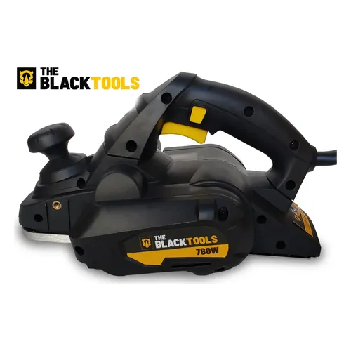 Plaina elétrica The Black Tools BFP780 preta