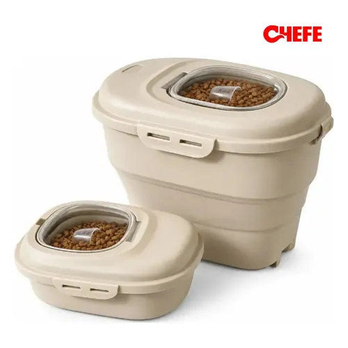 Porta Ração Chefe Pet 10 kg com Tampa Vedada