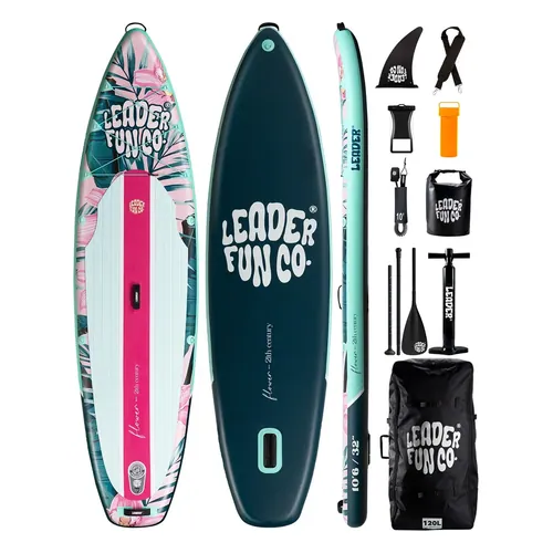 Prancha de Stand Up Paddle Inflável Leader Fun Company Cruiser 10.6