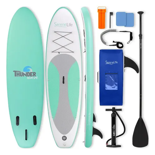 Prancha de Stand Up Paddle Inflável SereneLife SLSUPB20 305 cm