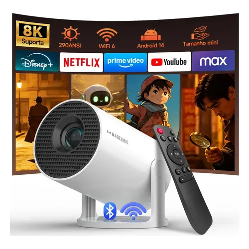 Projetor Magcubic HY300 PRO (anunciado como 8K)