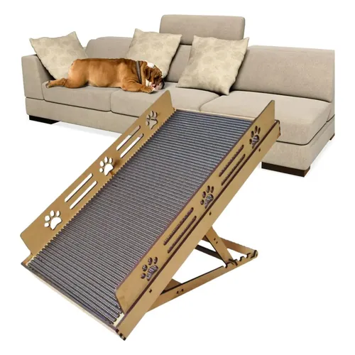 Rampa Pet Artmea Antiderrapante Ajustável 4 Alturas