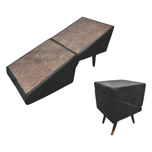 Rampa Escada Pet IMGROPPO Dobrável Estofada
