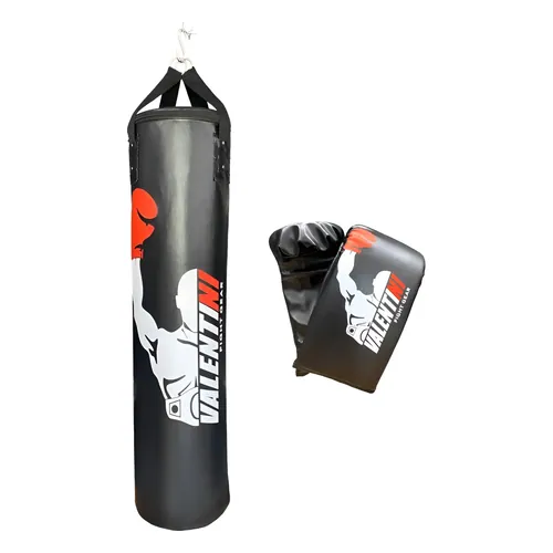 Kit Saco de Pancada Valentini 100 cm com Par de Luvas