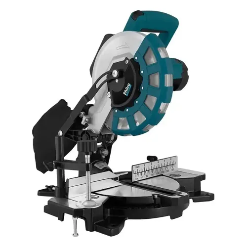 Serra de Esquadria Philco PSE1500, 8 pol. (210 mm), 1.500 W, com laser