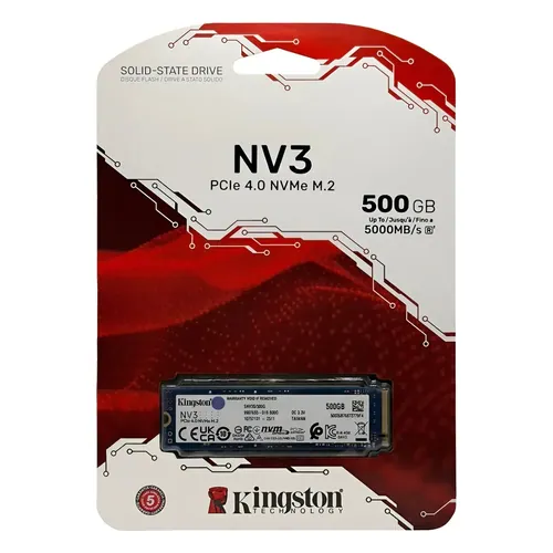SSD Kingston NV3 500 GB NVMe PCIe 4.0