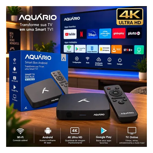 Aquário Smart TV Box STV-3000 Plus