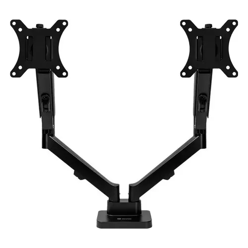 Suporte articulado para dois monitores Zinnia Nimbo 210, de 13 a 32 polegadas