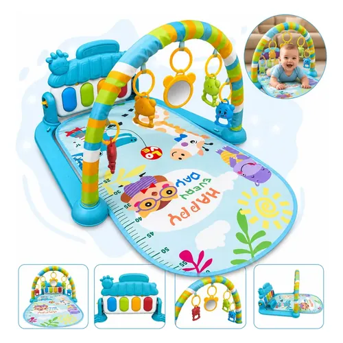 Tapete de Atividades Alvo Toys 3 em 1 com Piano Musical