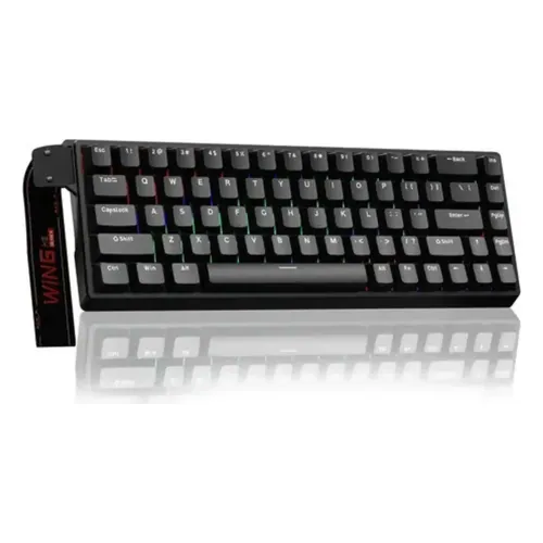 Teclado Magnético Aula WIN68 HE Max, 65%, switch Greywood magnético, preto