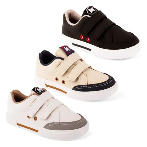 Tênis Infantil Escolar Molekinho 2136 com velcro