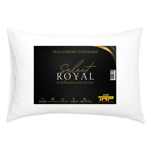 Travesseiro Select Royal Toque de Plumas Linha Hotel