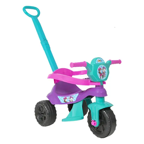 Triciclo Kendy Kemotoca Baby BQ0545M com Haste e Protetor (Púrpura)