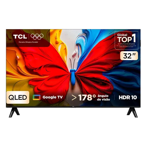 Smart TV TCL 32 polegadas QLED S5K