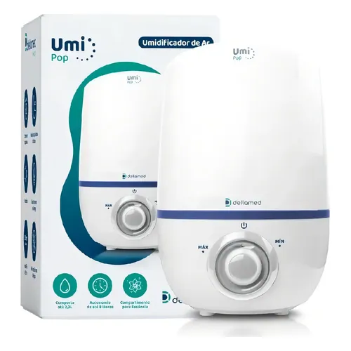 Umidificador Ultrassônico Dellamed Umi Pop 2,3 L Bivolt