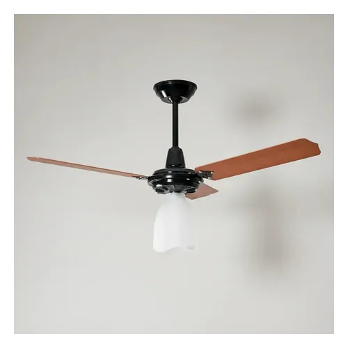 Ventilador de Teto Loren Sid Lumi M3 3 Pás de Madeira